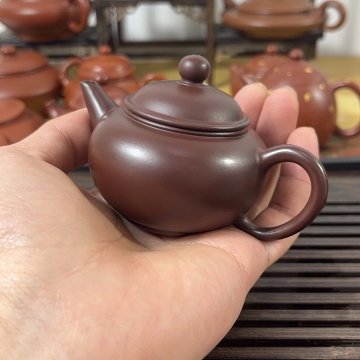 紫砂茶壶原矿紫砂半手工制作