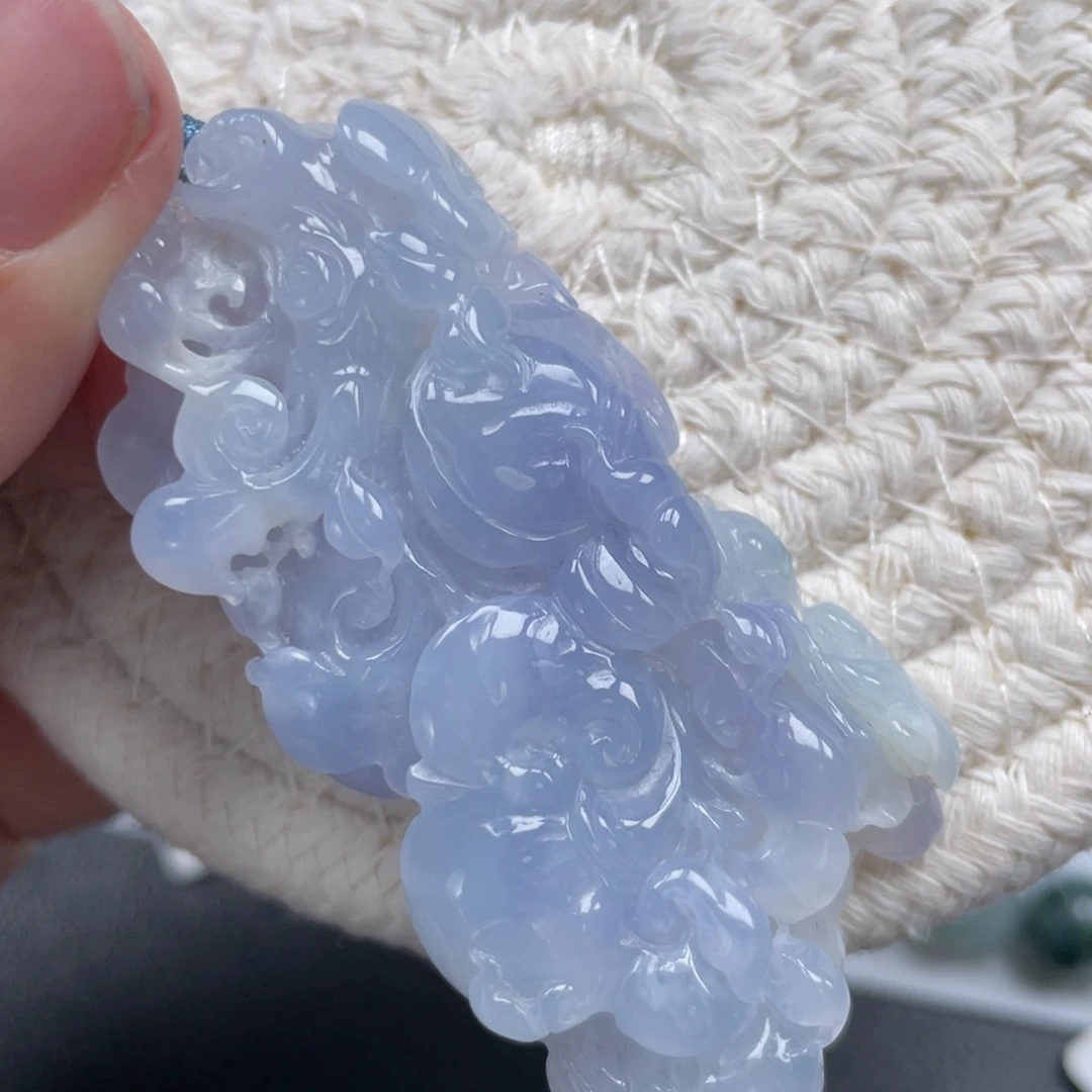 翡翠未镶嵌颈饰天然A货缅甸翡翠