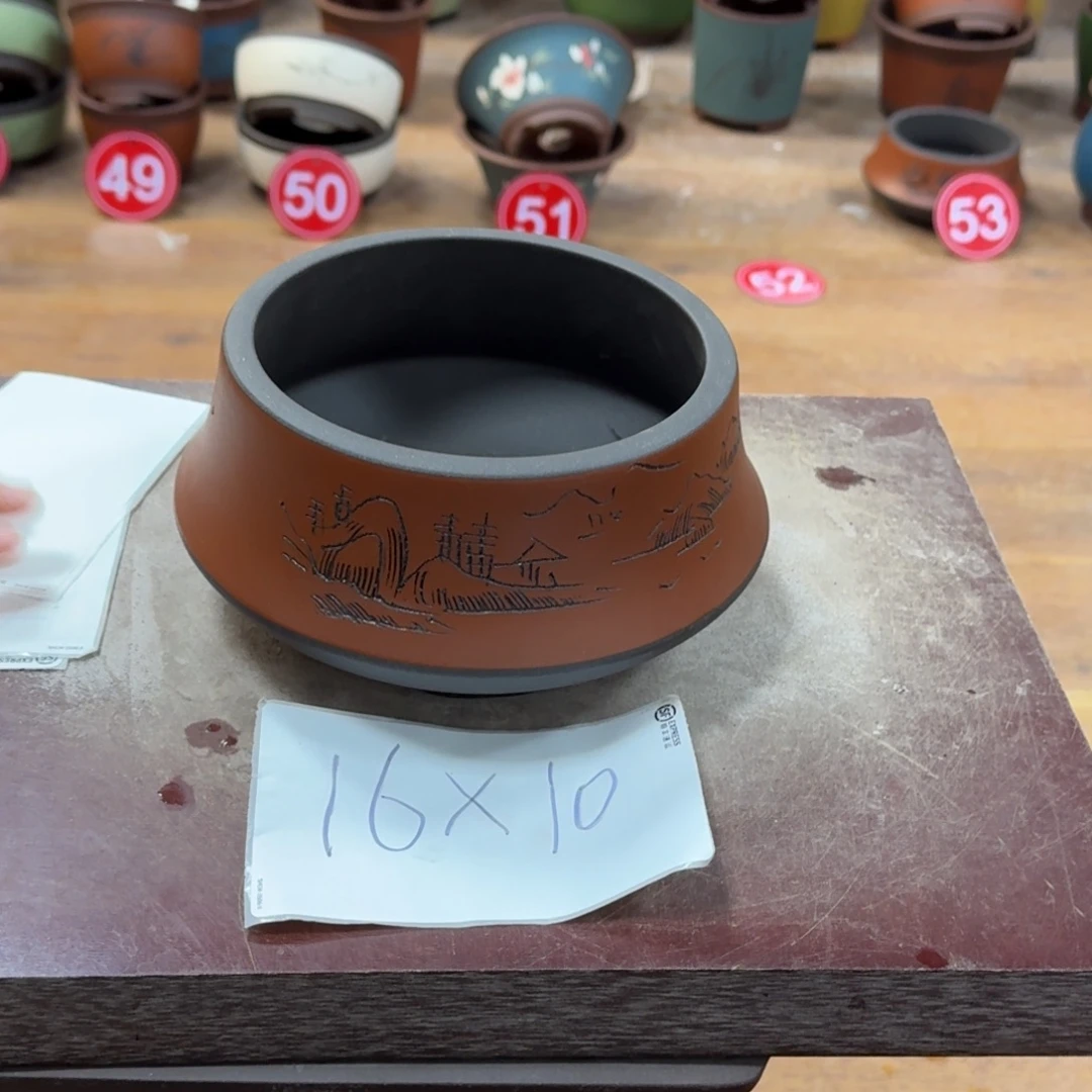 紫砂花盆破损包赔