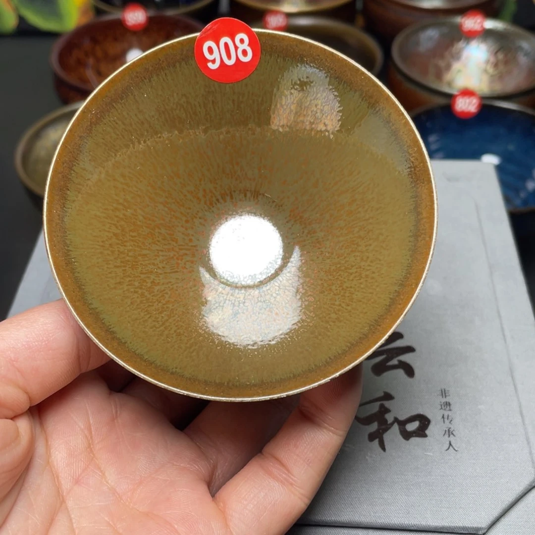 茶盏Z**.908建窑建盏茶盏