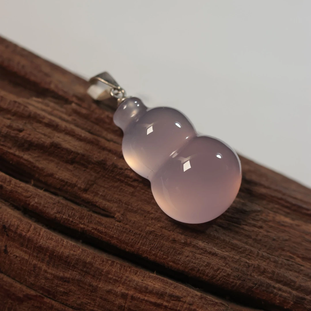 天然玛瑙粉葫芦-XYa013-新人福利