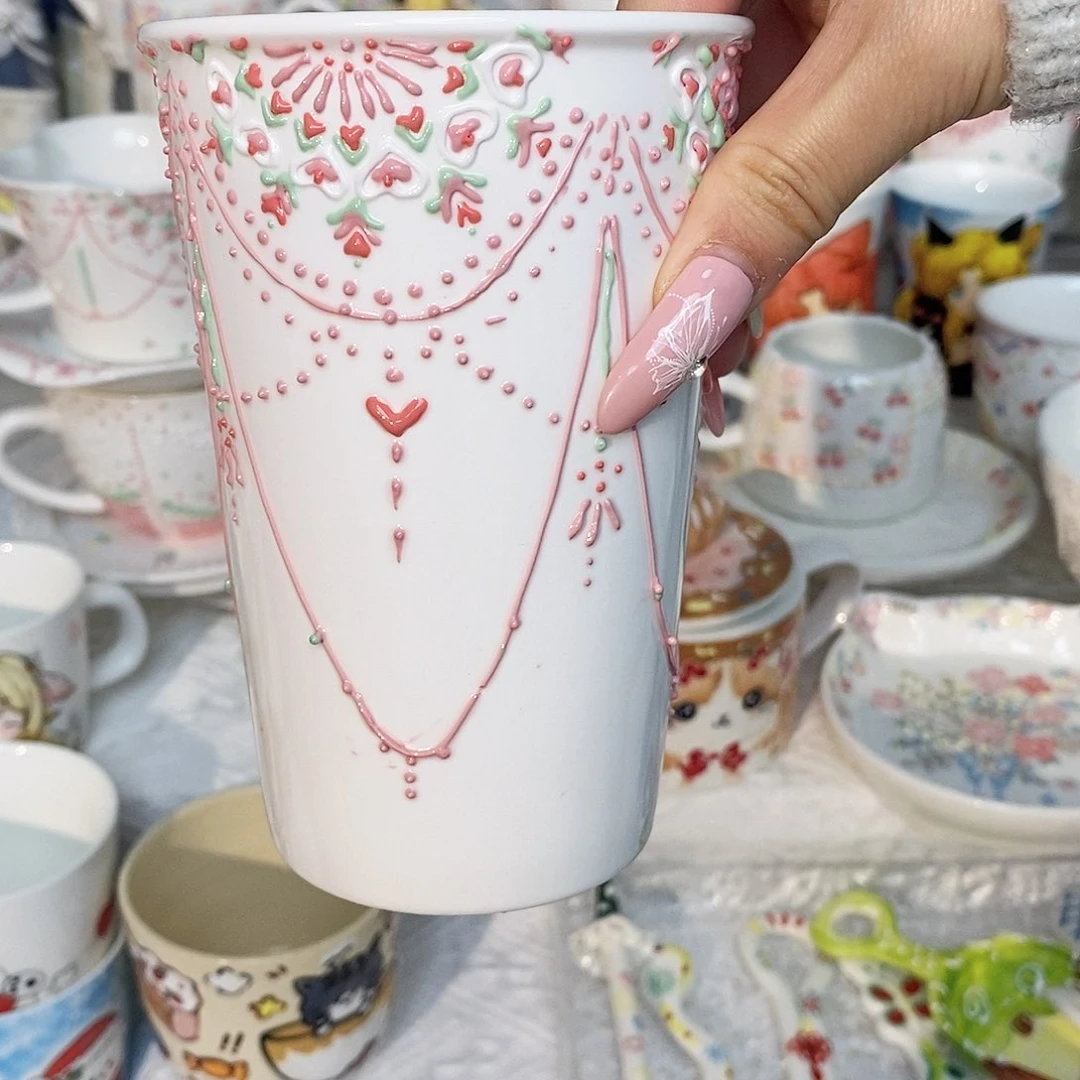 菱*✨景德镇陶瓷马克杯陶瑕疵