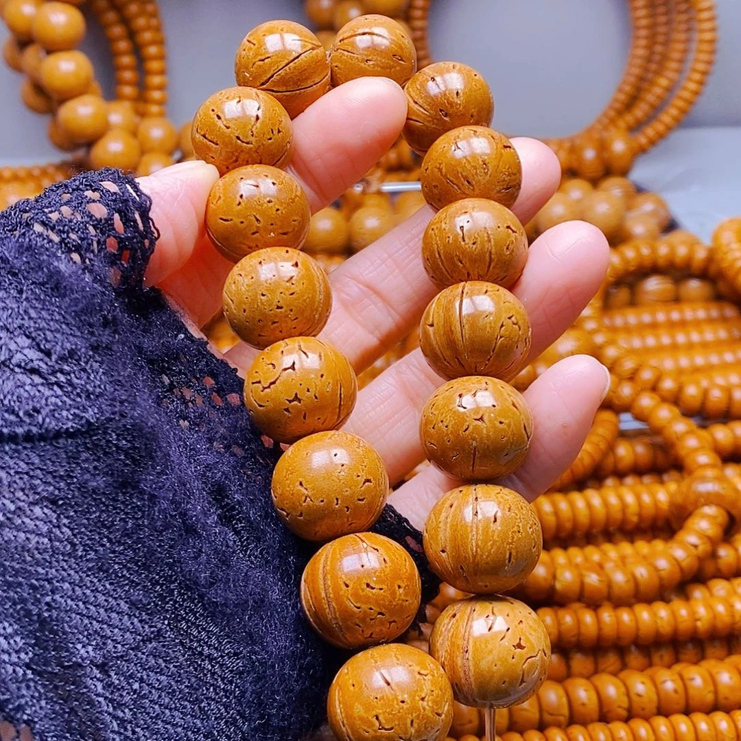 吊坠桃核17加乘15加苹果圆手串微瑕29