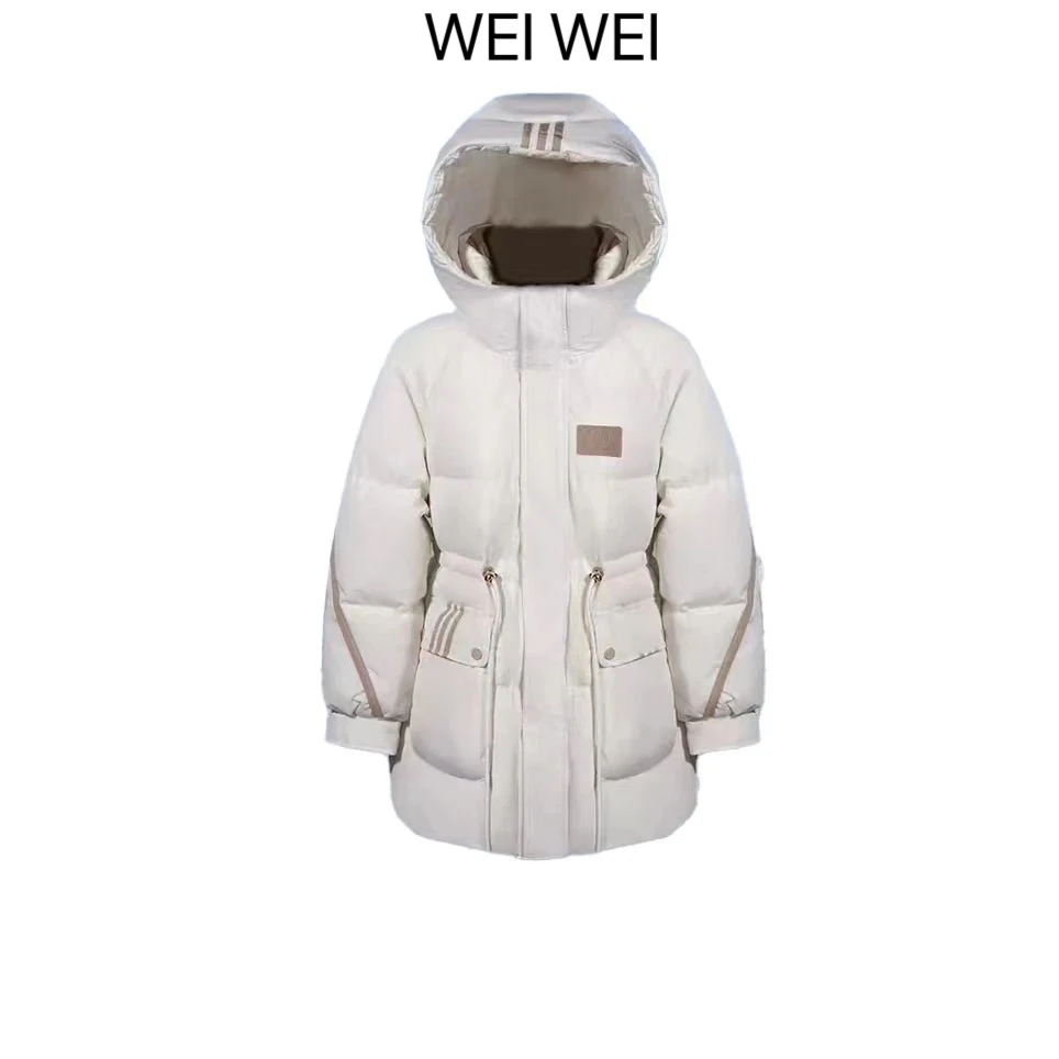 【维维定制】高级时尚小众设计收腰女士保暖冬季羽绒服