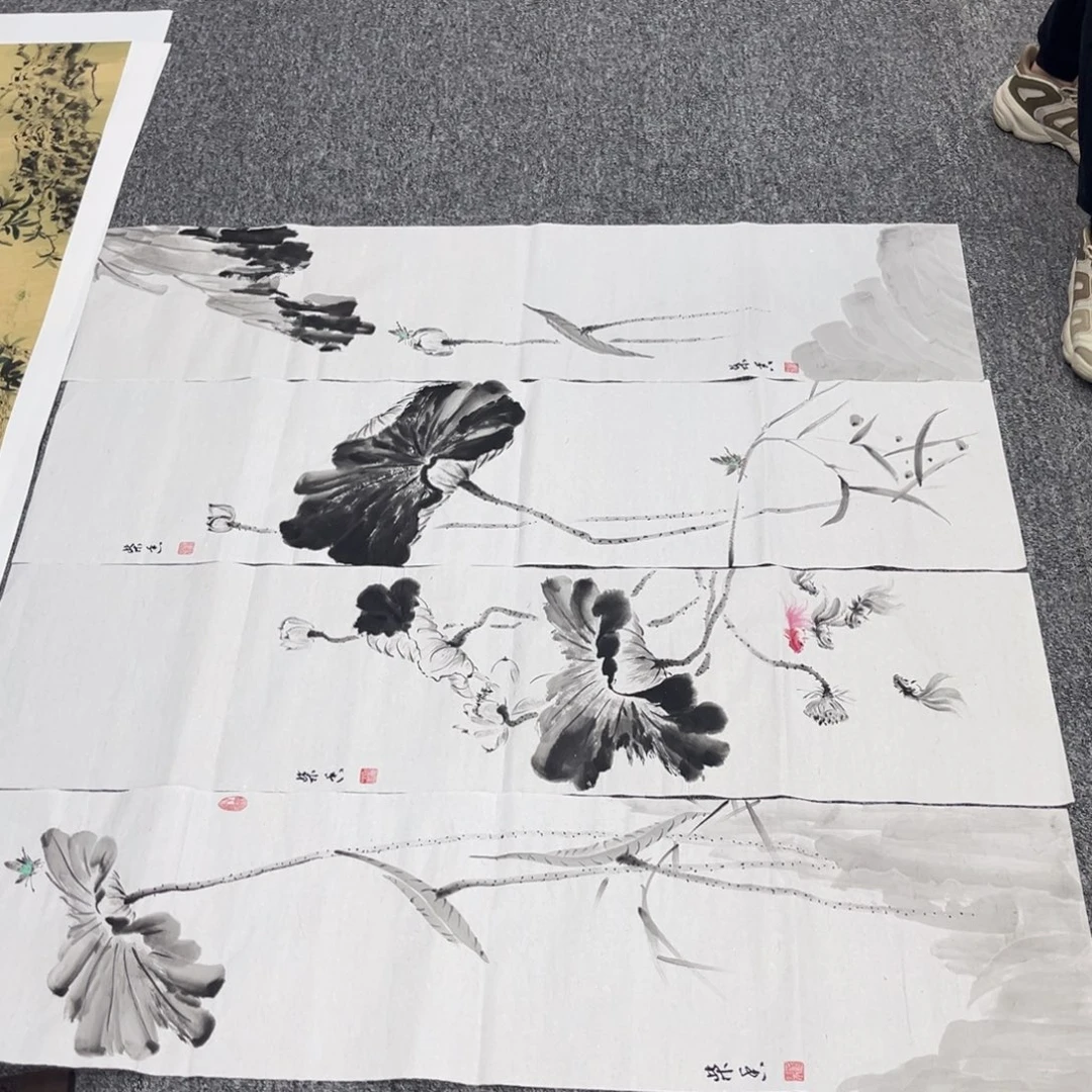 国画卖字画的小伙伴
