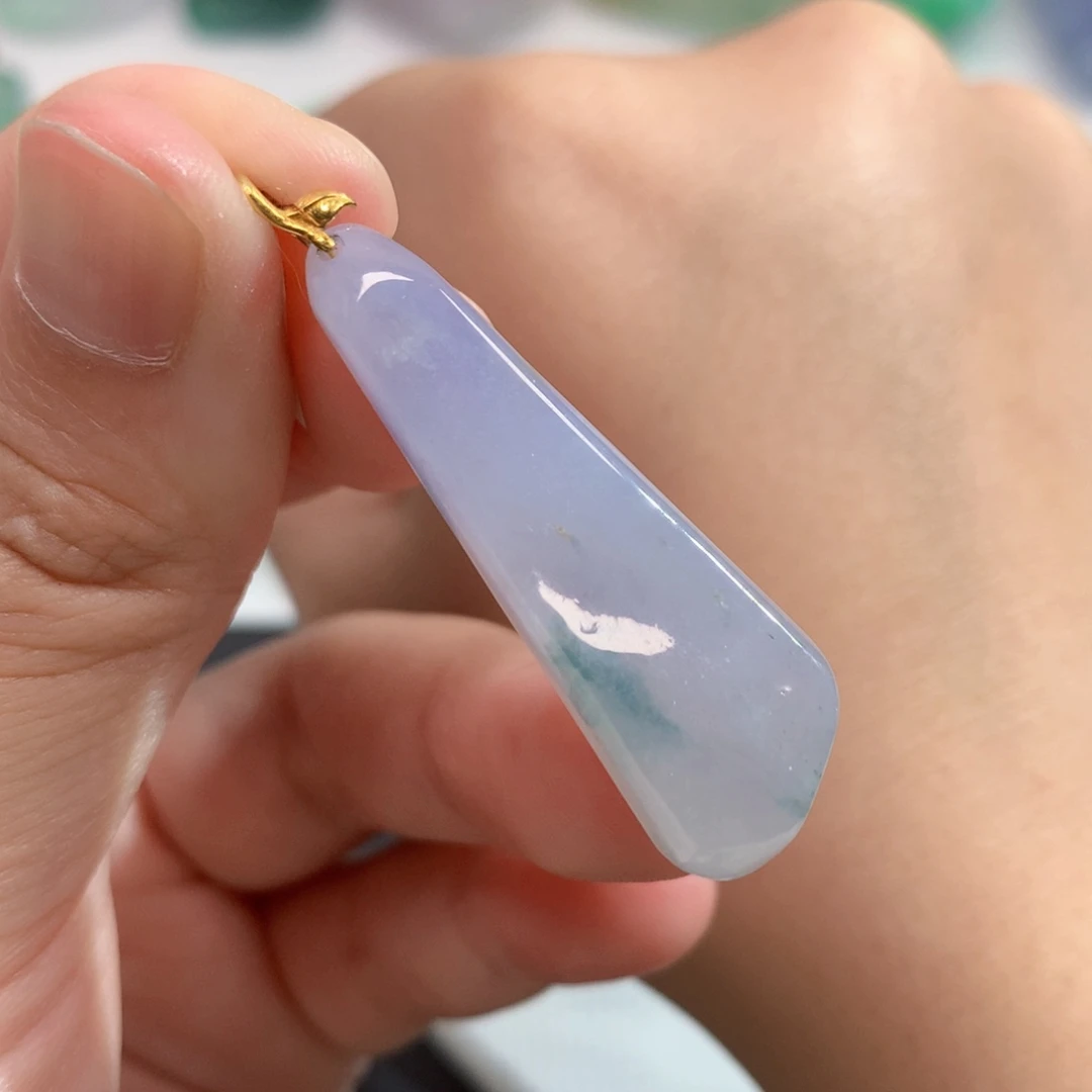 翡翠未镶嵌吊坠(不含链)255