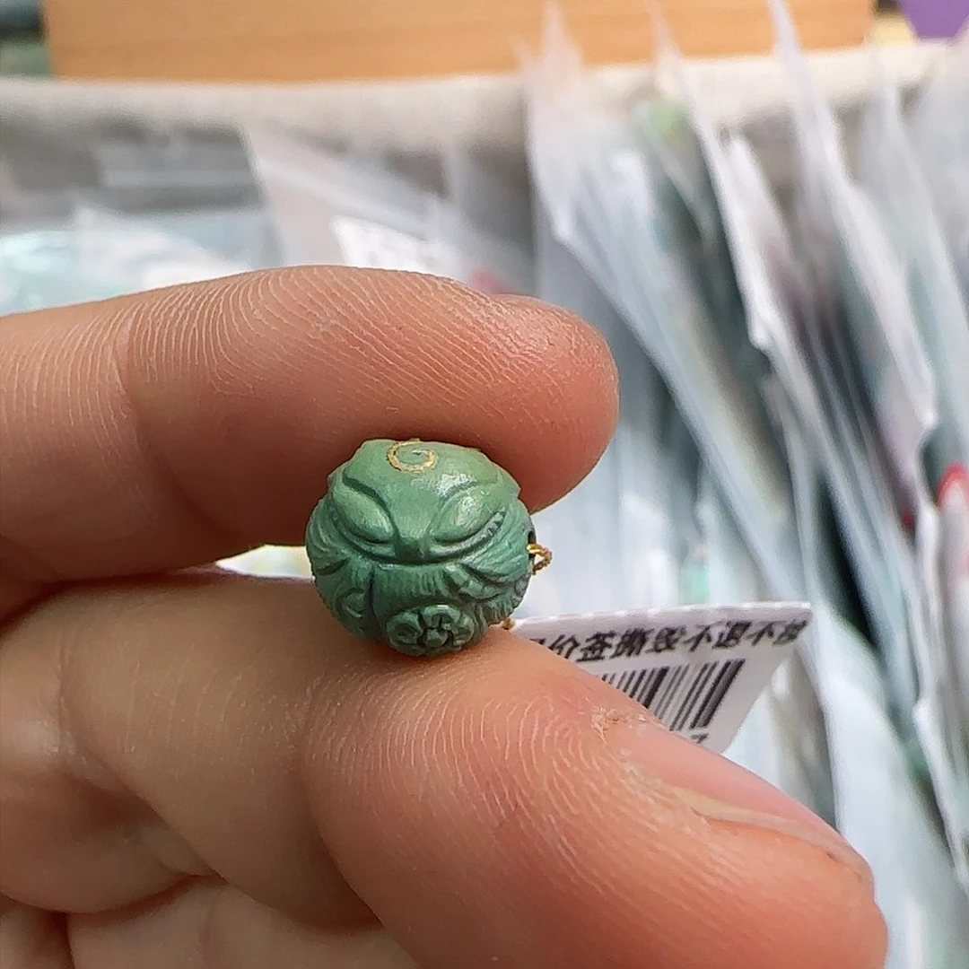 绿松石珠宝半成品未镶嵌