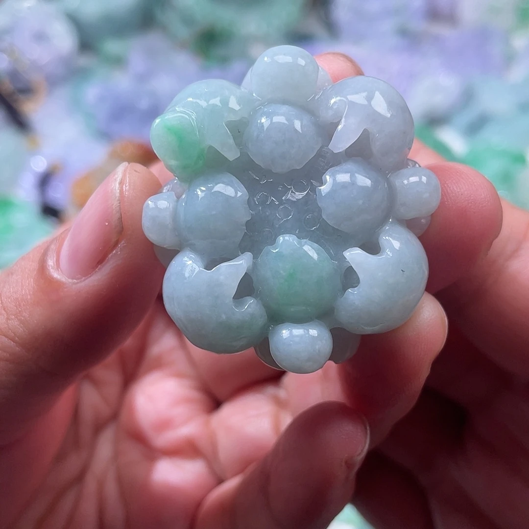 翡翠未镶嵌颈饰翡玉缘翡翠
