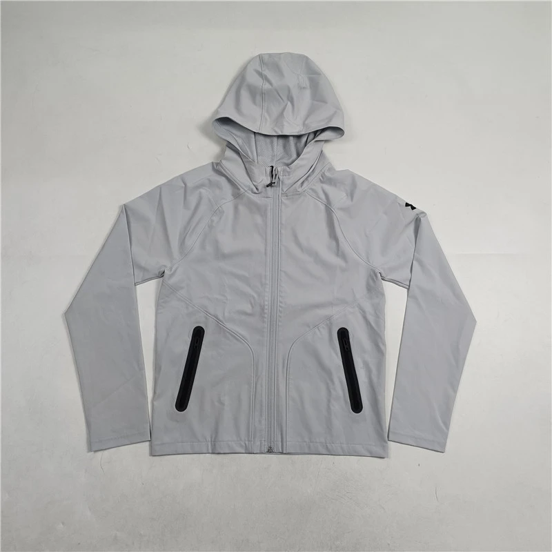 Under Armour安德玛 儿童连帽运动外套男童梭织户外休闲服1383126