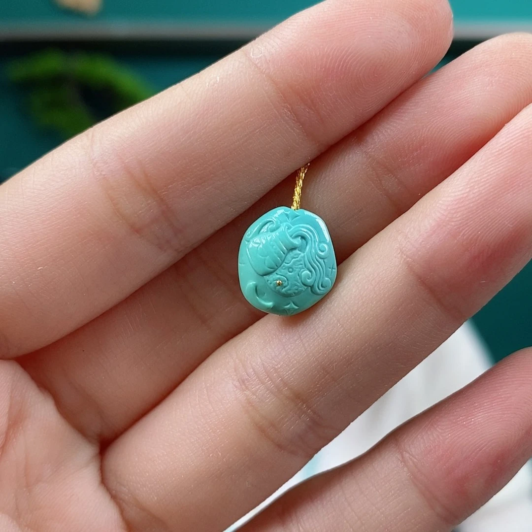 未镶嵌绿松石珠宝奇石