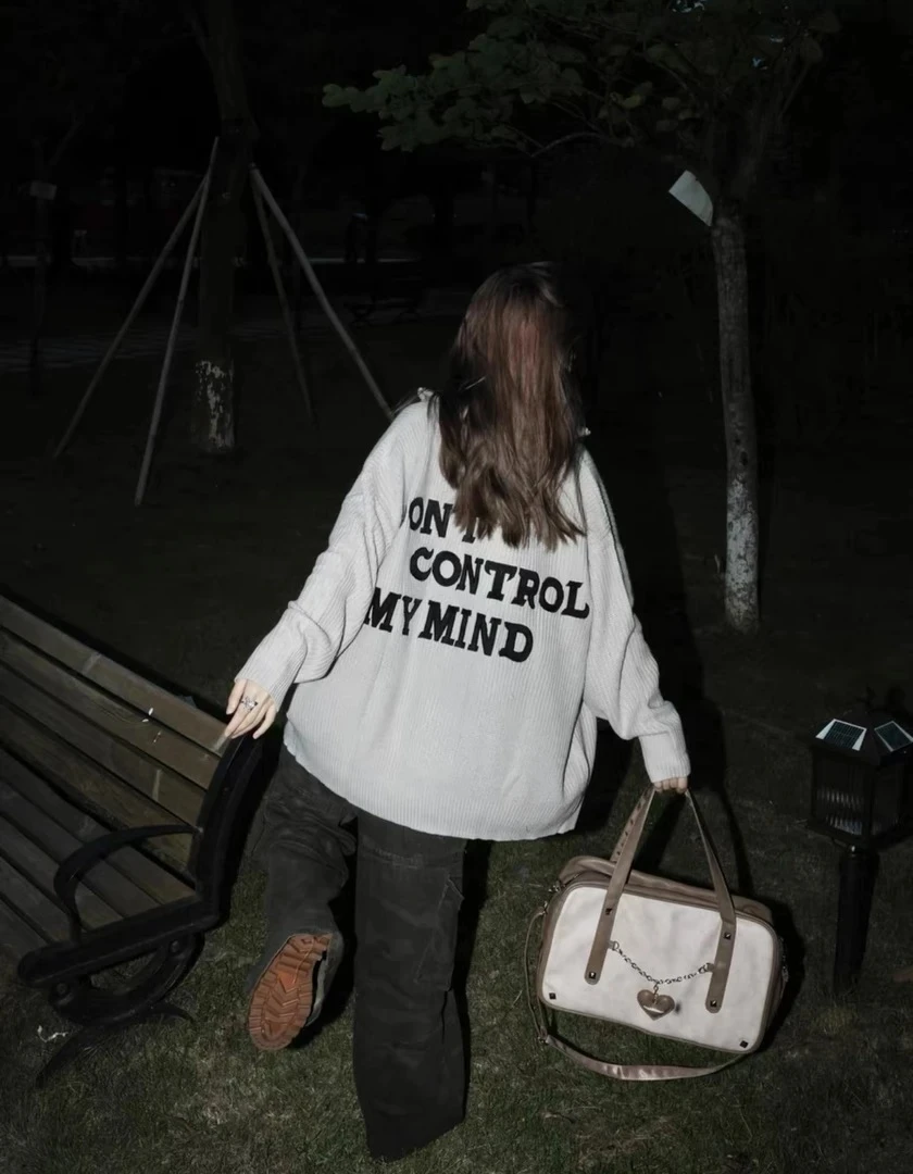 （严重瑕疵！介意勿拍）国潮毛衣男女