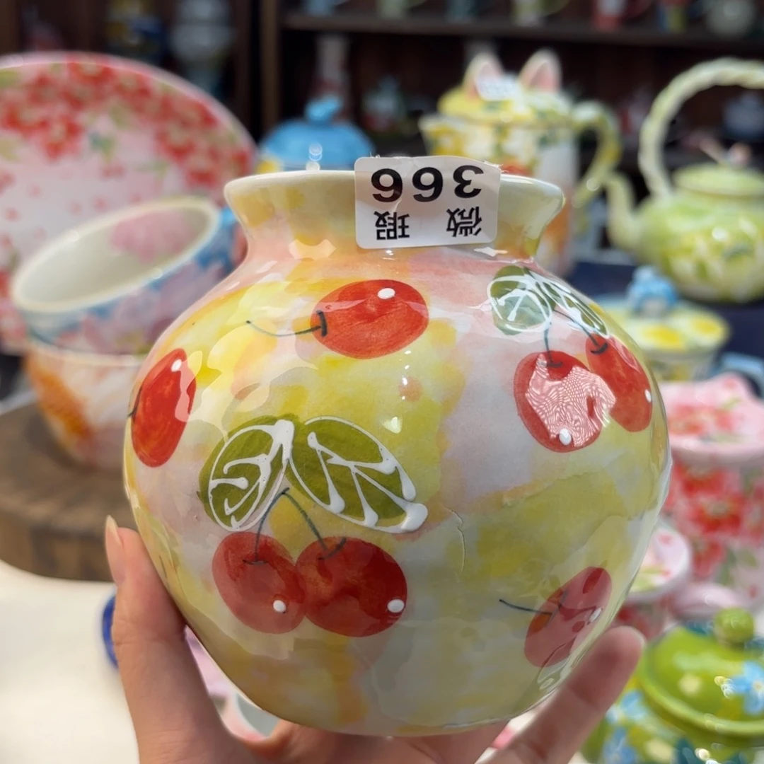瓷片景德镇手绘高温釉下彩陶瓷茶具