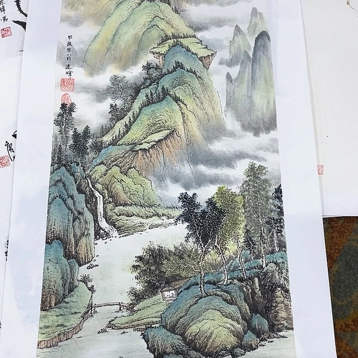 国画人****涂三尺整张余连峰