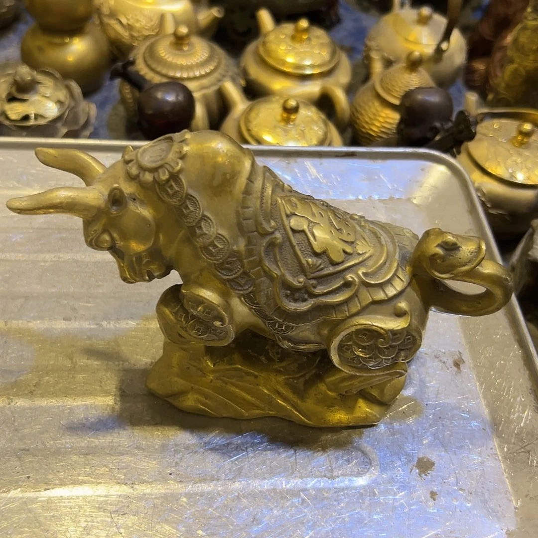 黄铜摆件，文房摆件工艺品祝*！