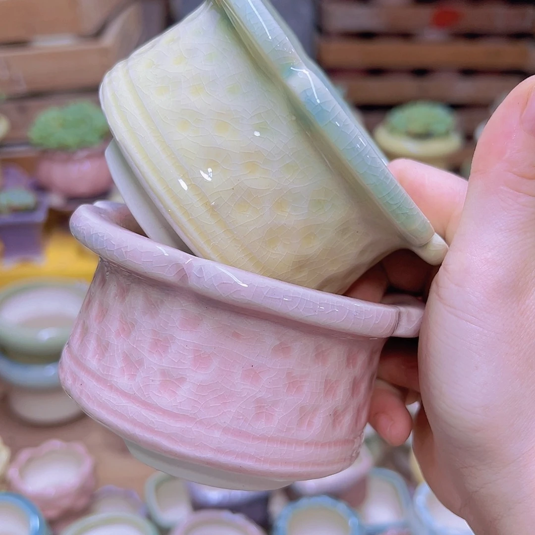 陶瓷花盆当场凑满12包邮