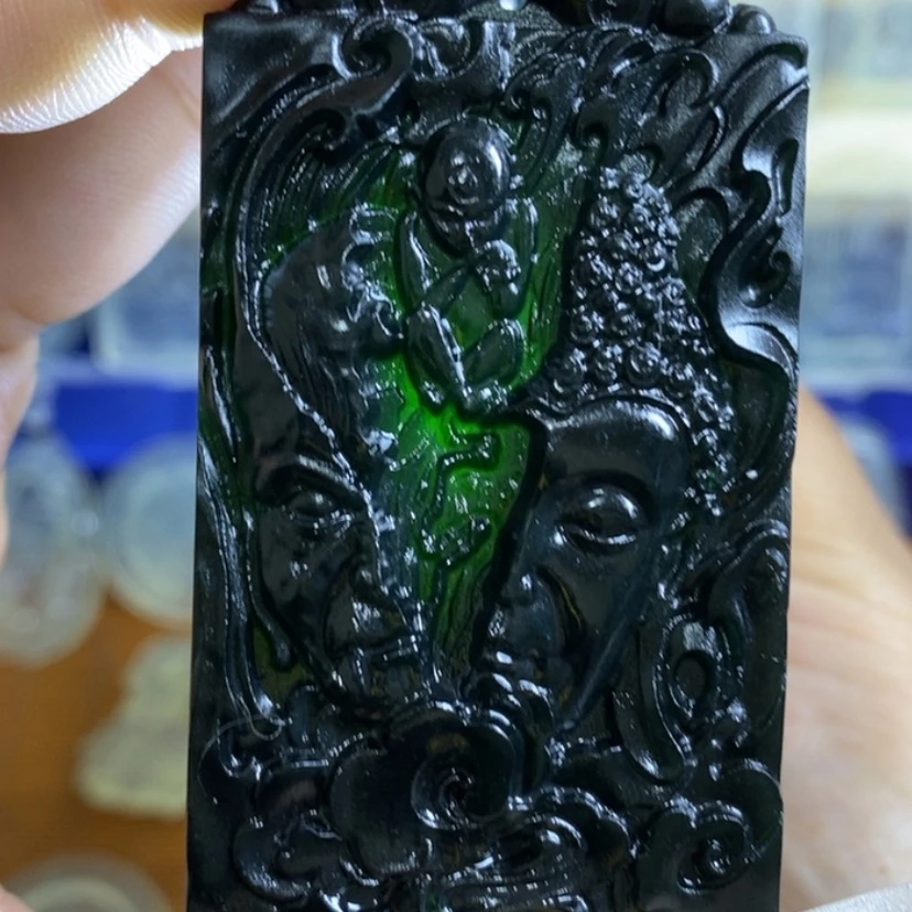 【闪购商品】蛇纹石玉未镶嵌颈饰