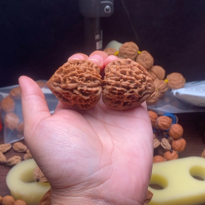 【闪购商品】吊坠文玩核桃?*白38尺龙门涧