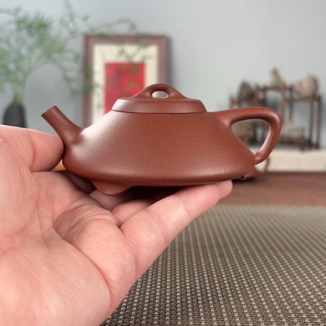 紫砂茶壶黄龙山原矿紫砂壶170