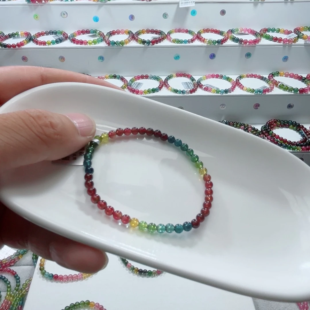 手链未镶嵌碧玺旺****财碧玺手链