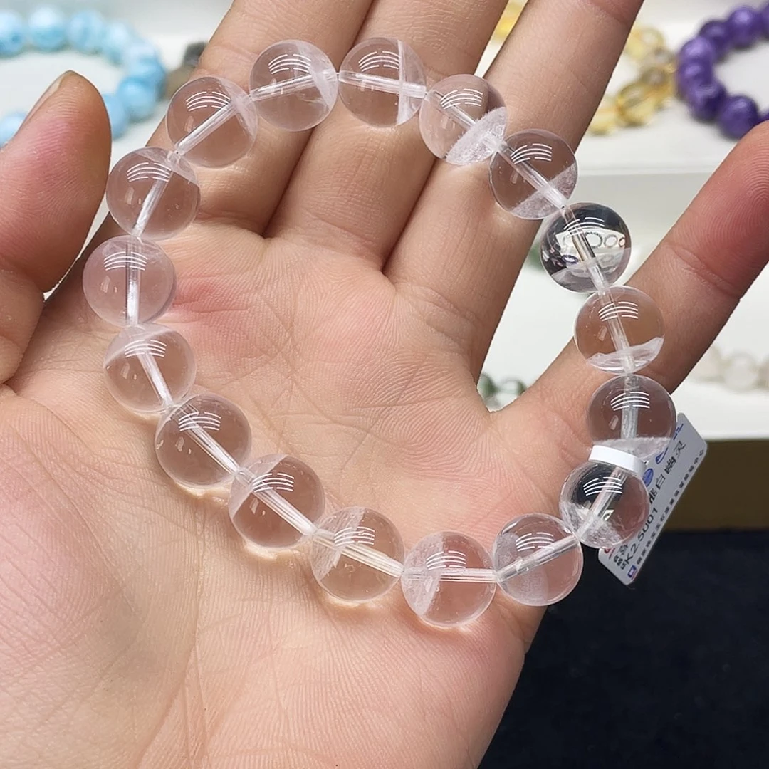 水晶手链未镶嵌喜马拉雅白幽灵12+