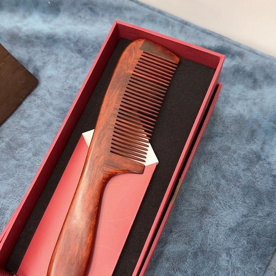 端景台紫檀木类小叶紫檀云梳