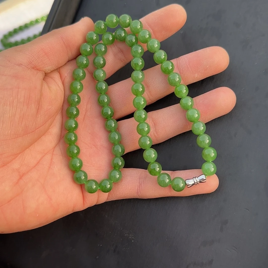 【闪购商品】和田玉项链未镶嵌碧玉妈妈链