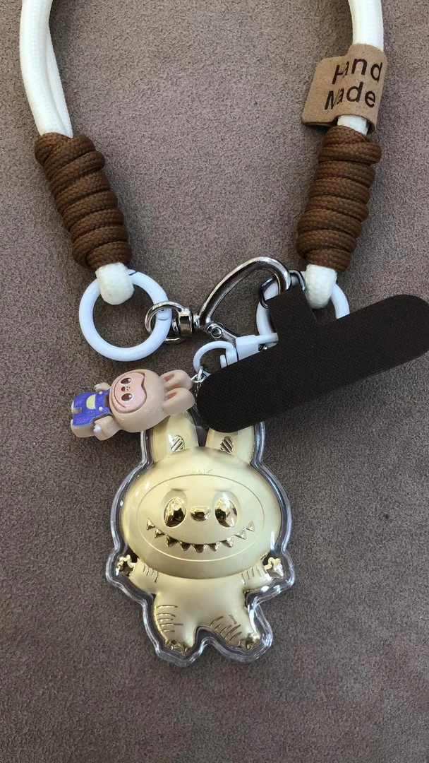 水贝新款 520限定【拉布布小怪兽】手机包包挂件潮款钥匙扣情人节