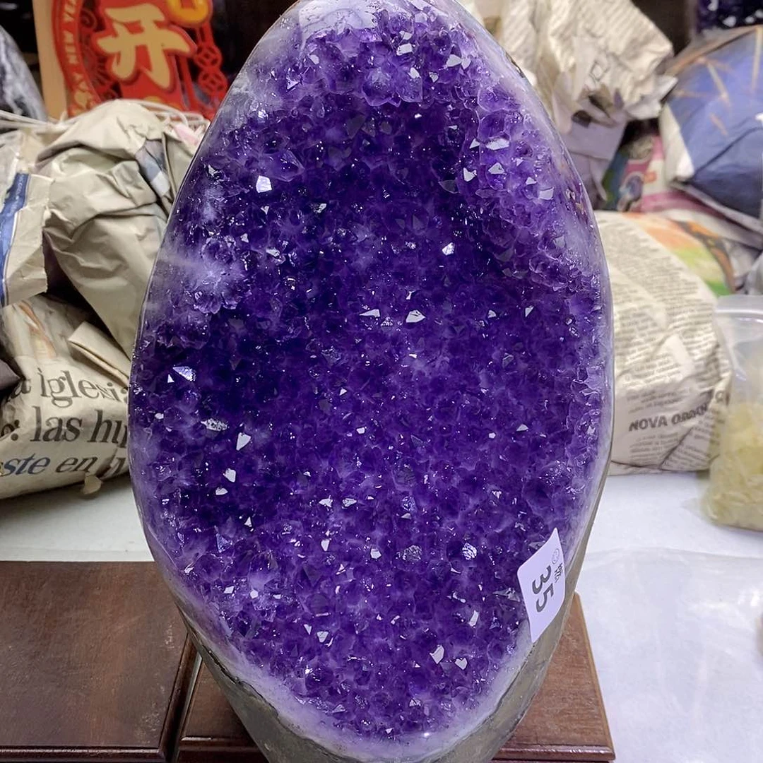 紫晶大型摆件（非配饰）未镶嵌