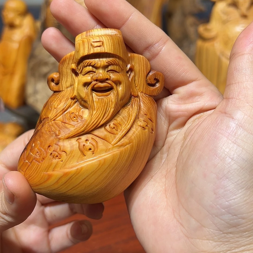 柏木（崖柏）崖柏木手把件摆件