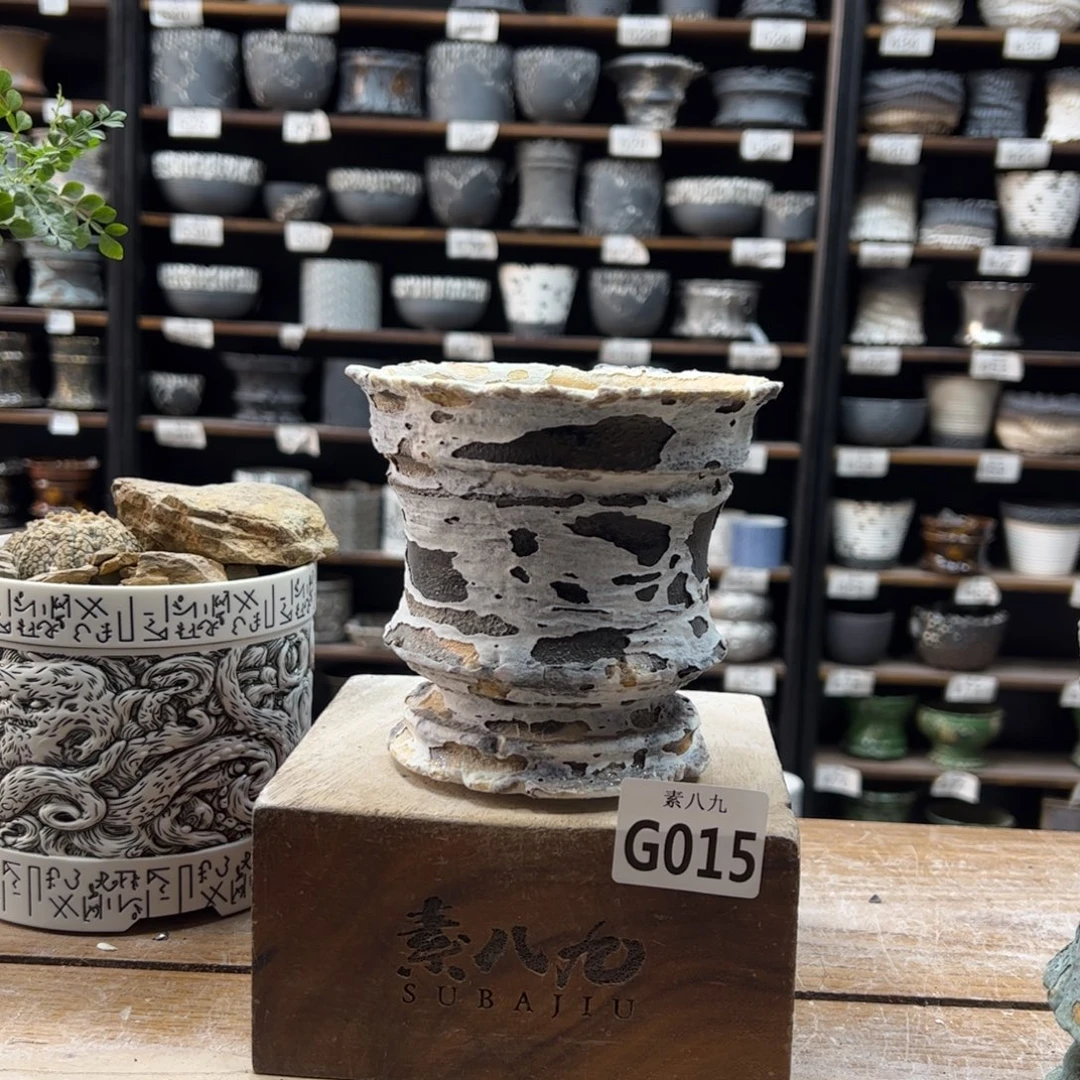 素八九陶瓷内口12.5高12