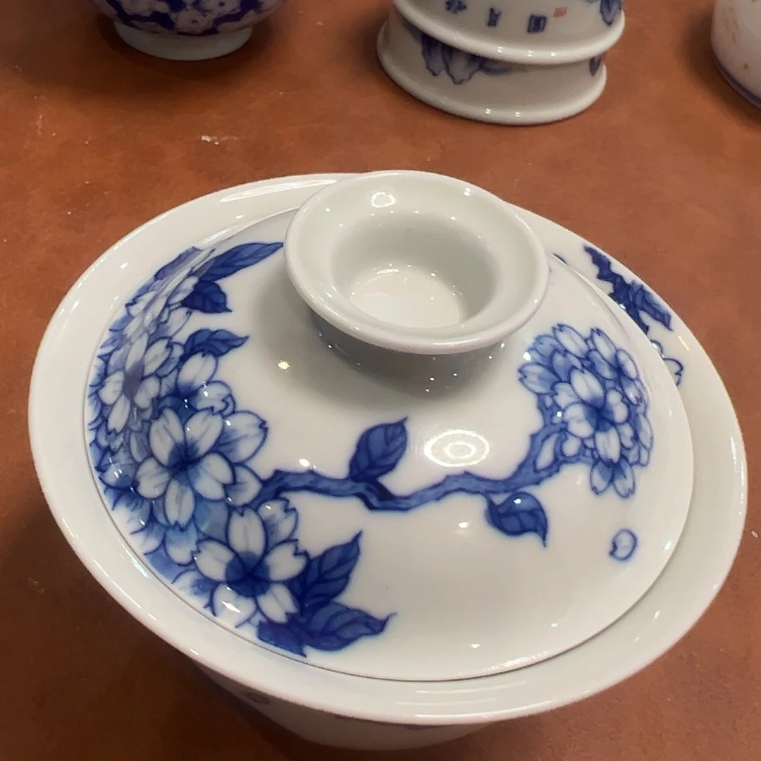 盖碗景德镇手工手工陶瓷