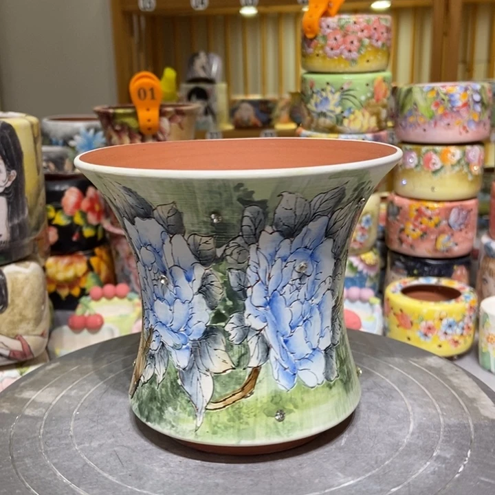 景德镇艺术手绘作品