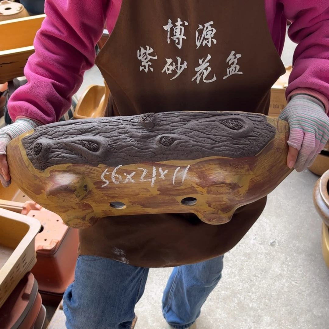 紫砂花盆盆景艺术