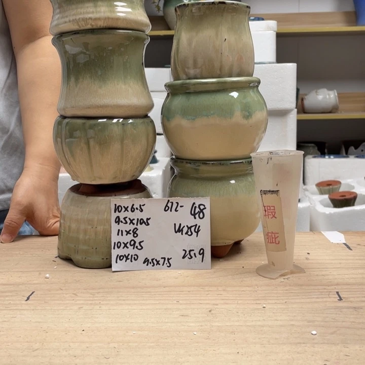 紫砂花盆多肉花盆微瑕48