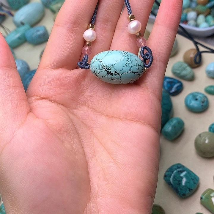 未镶嵌绿松石珠宝奇石