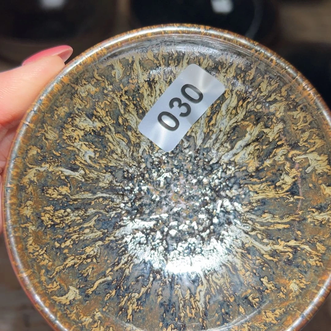 茶盏全手工原矿原釉建盏