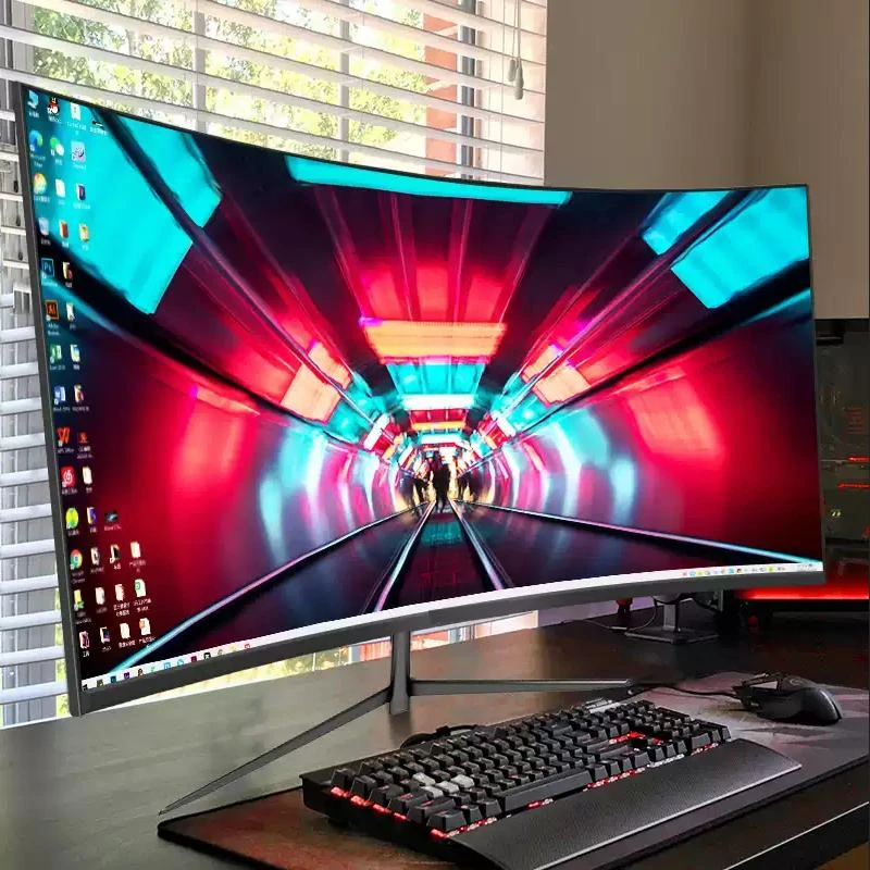 242732英寸曲面显示器2K吃鸡办公高清165HZ电脑台式显示器推荐