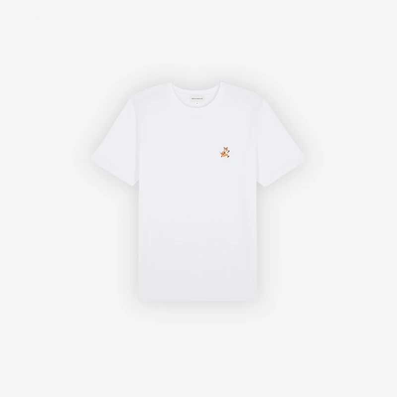 【经典系列】Maison Kitsune 春夏竞速狐狸简约圆领T恤短袖