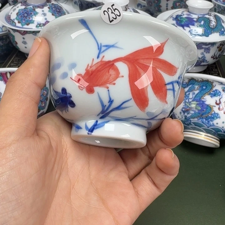 沙沙手工手绘茶具235