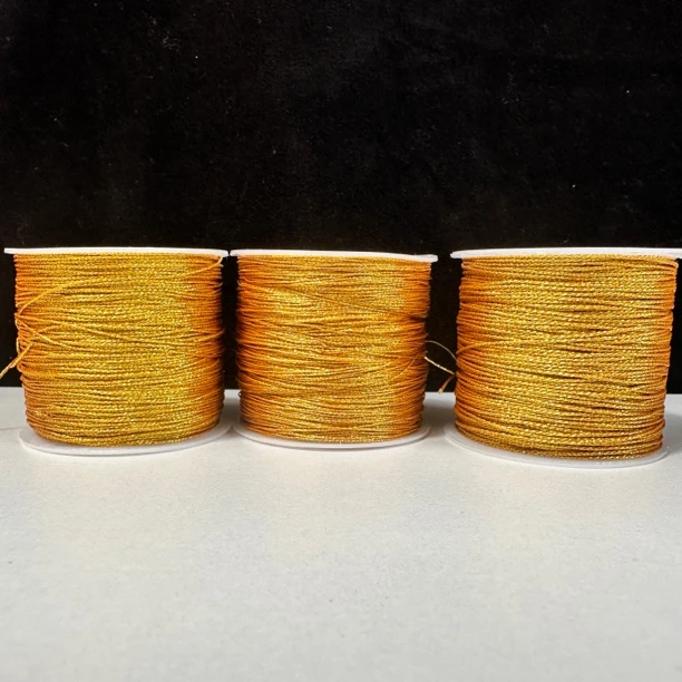 耐磨金线手工流苏线丝线编织线小卷手绳手链绕线专用3股6股9股