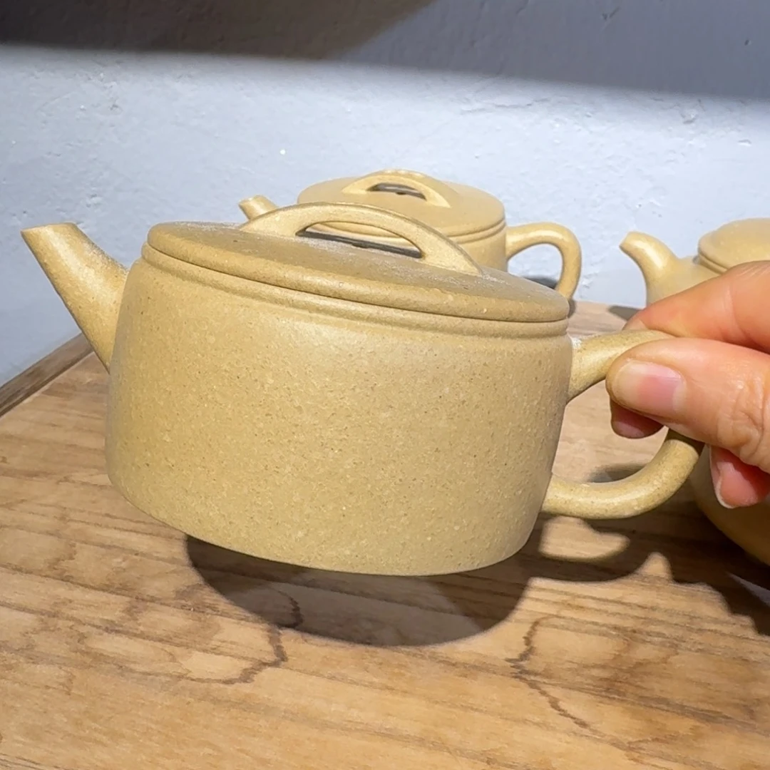 本山绿泥茶壶梨皮200毫升左右