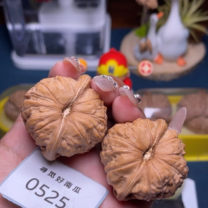 把件文玩核桃南瓜墩43-0525