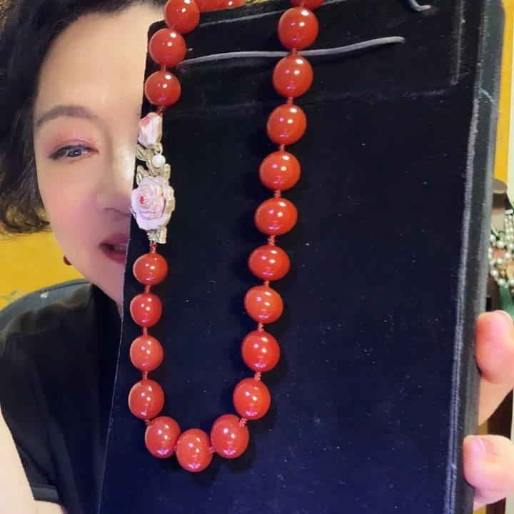 吉***祥玛瑙/玉髓未镶嵌颈饰