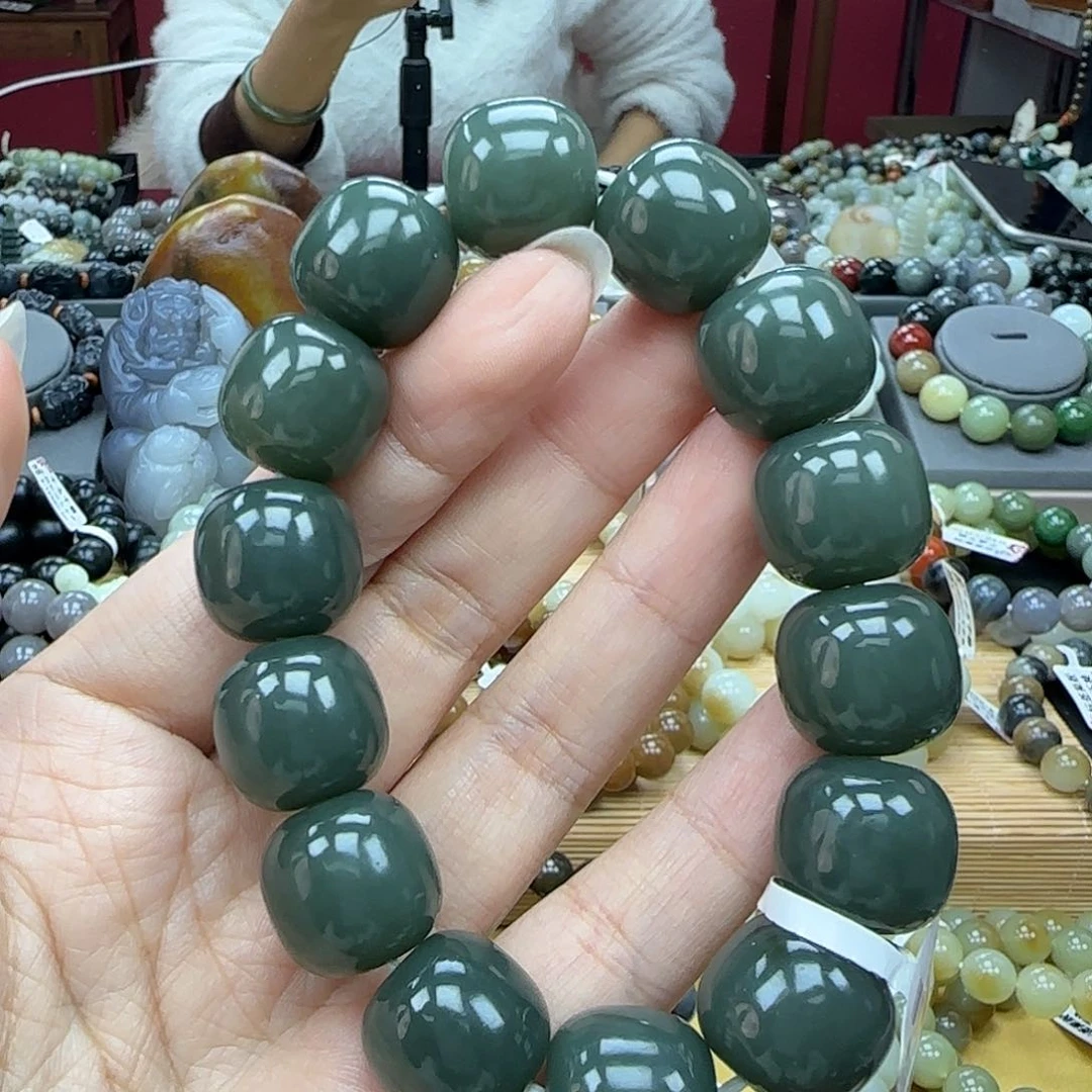 和田玉手链未镶嵌