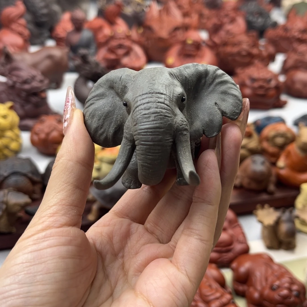 紫砂茶宠默**品紫砂茶宠