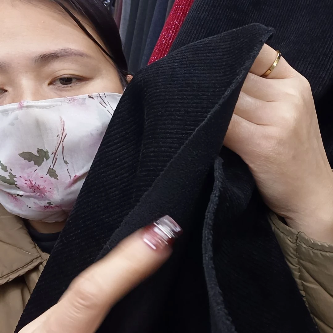 无纺布黑绒1.1米加绒