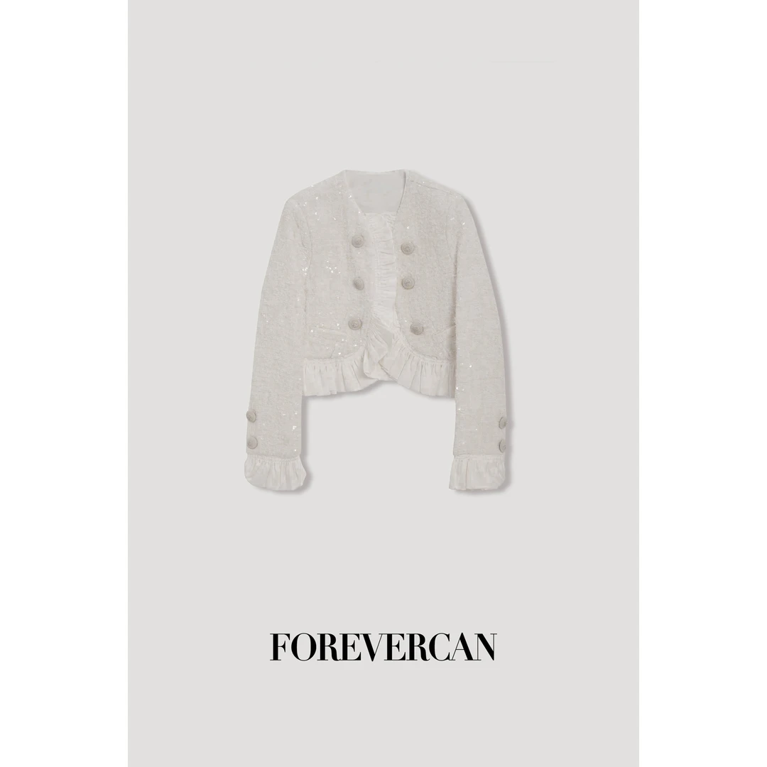 FOREVERCAN“浪漫制作家”宫廷风荷叶边上衣SC20764+半裙SD20765