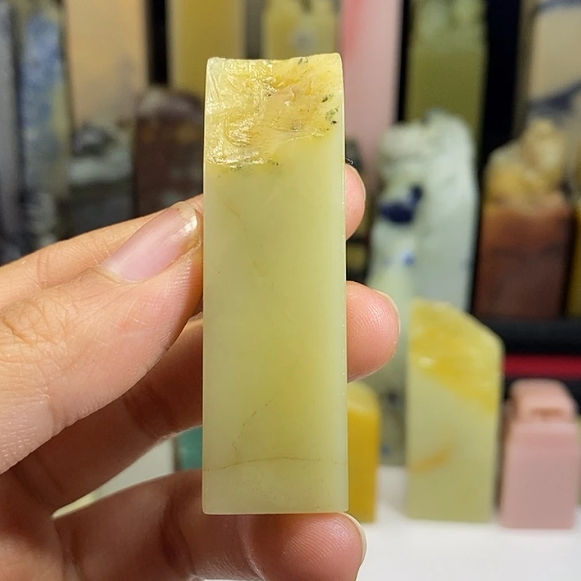 【闪购商品】青田石印石渔*倌