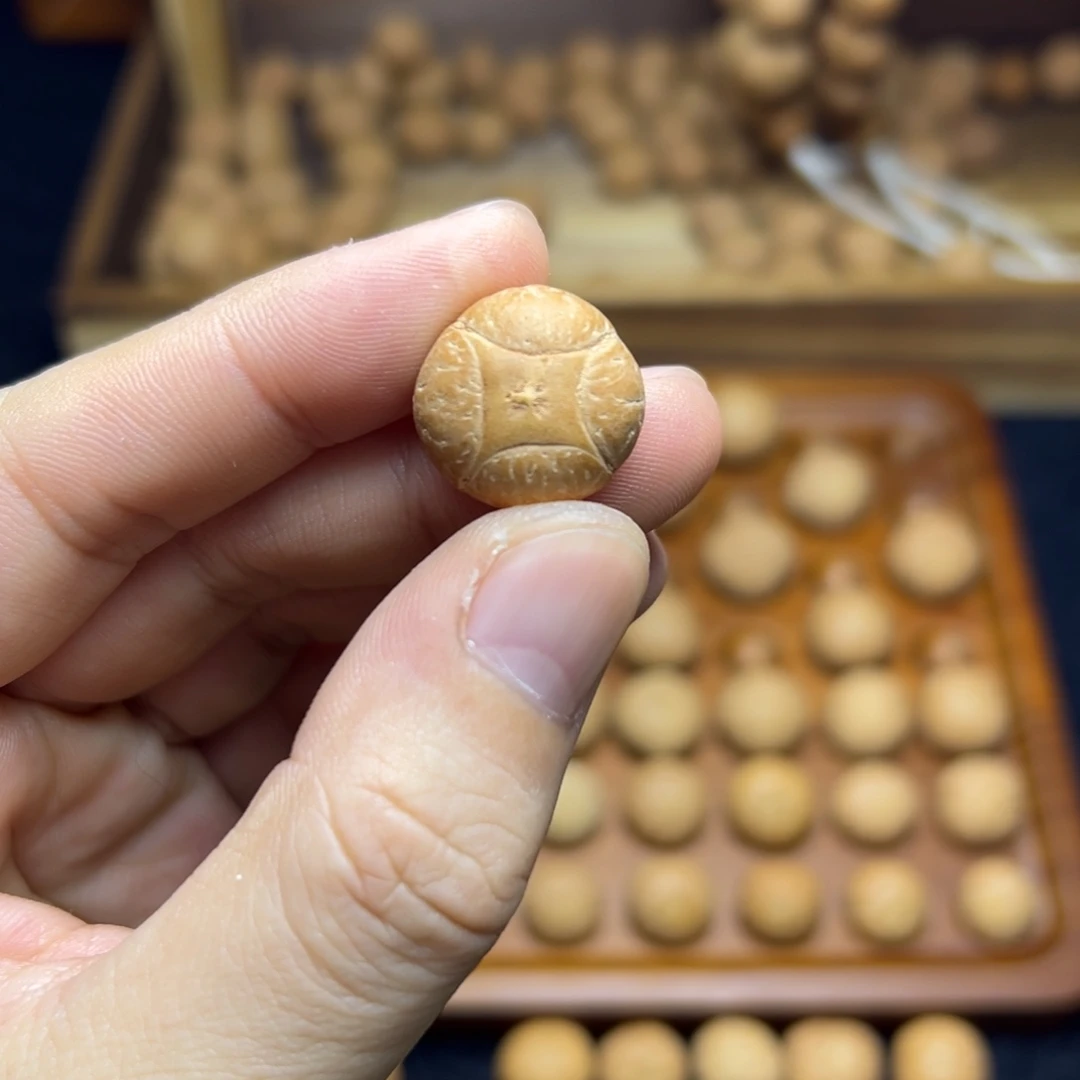 手串凤眼菩提18.5麒麟眼