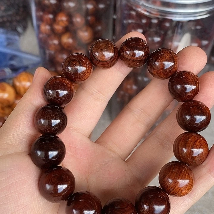 黄花梨/降香黄檀低***儿海南黄花梨1.5手串